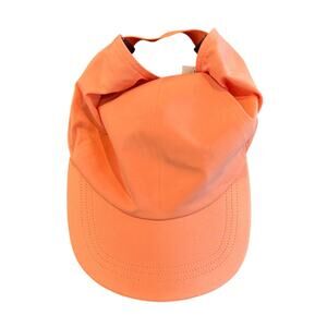 Lululemon Ponytail Ball Cap Coral Orange Hat One Size